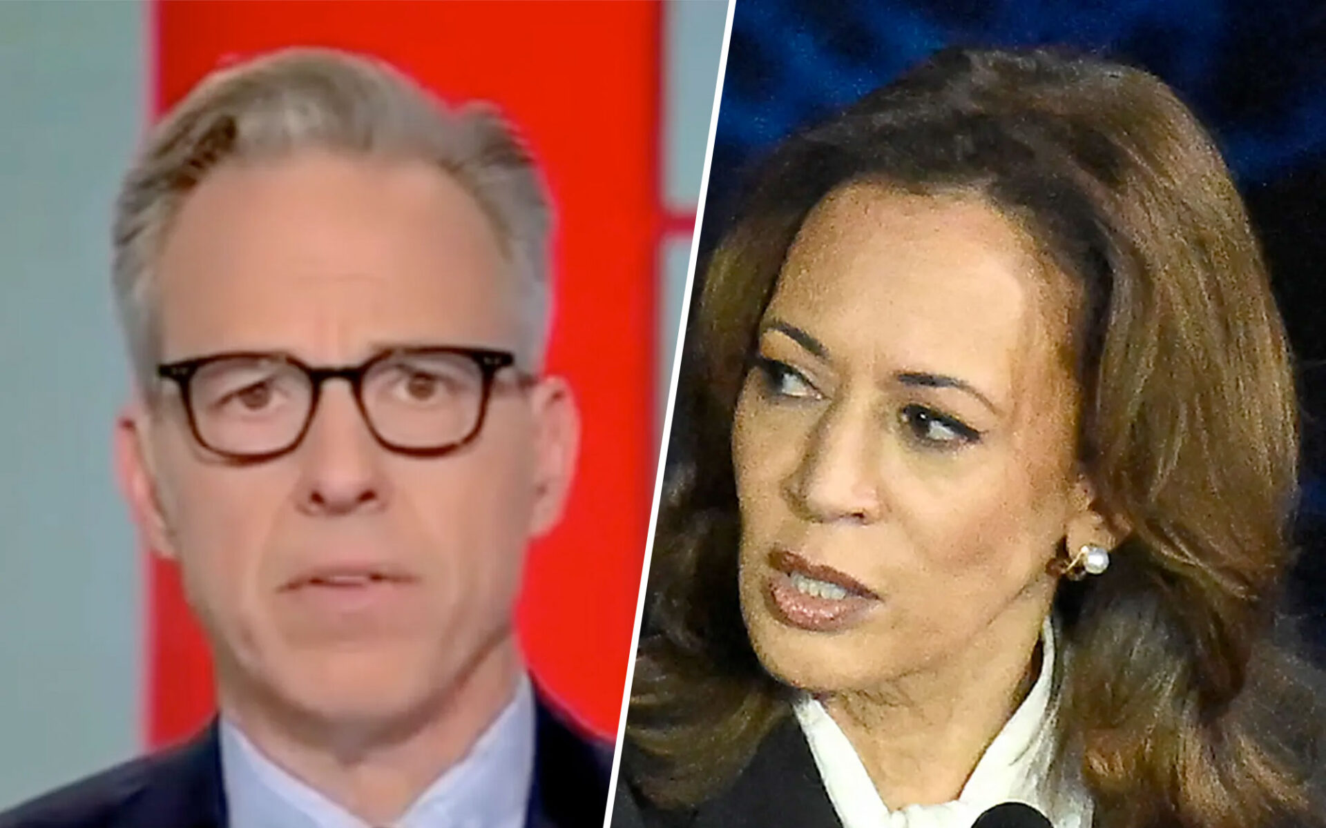 CNN’s Jake Tapper brutally calls out Kamala Harris for outrageously