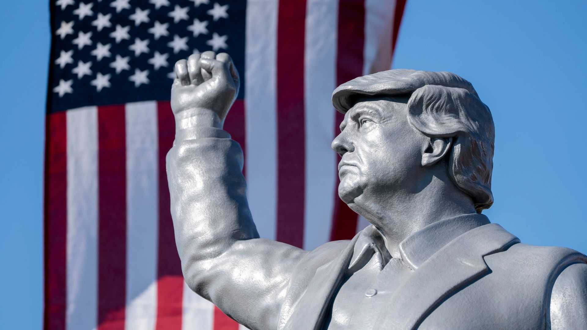 Giant Bronze Trump Statue Set To Be Unveiled During His Second Inauguration