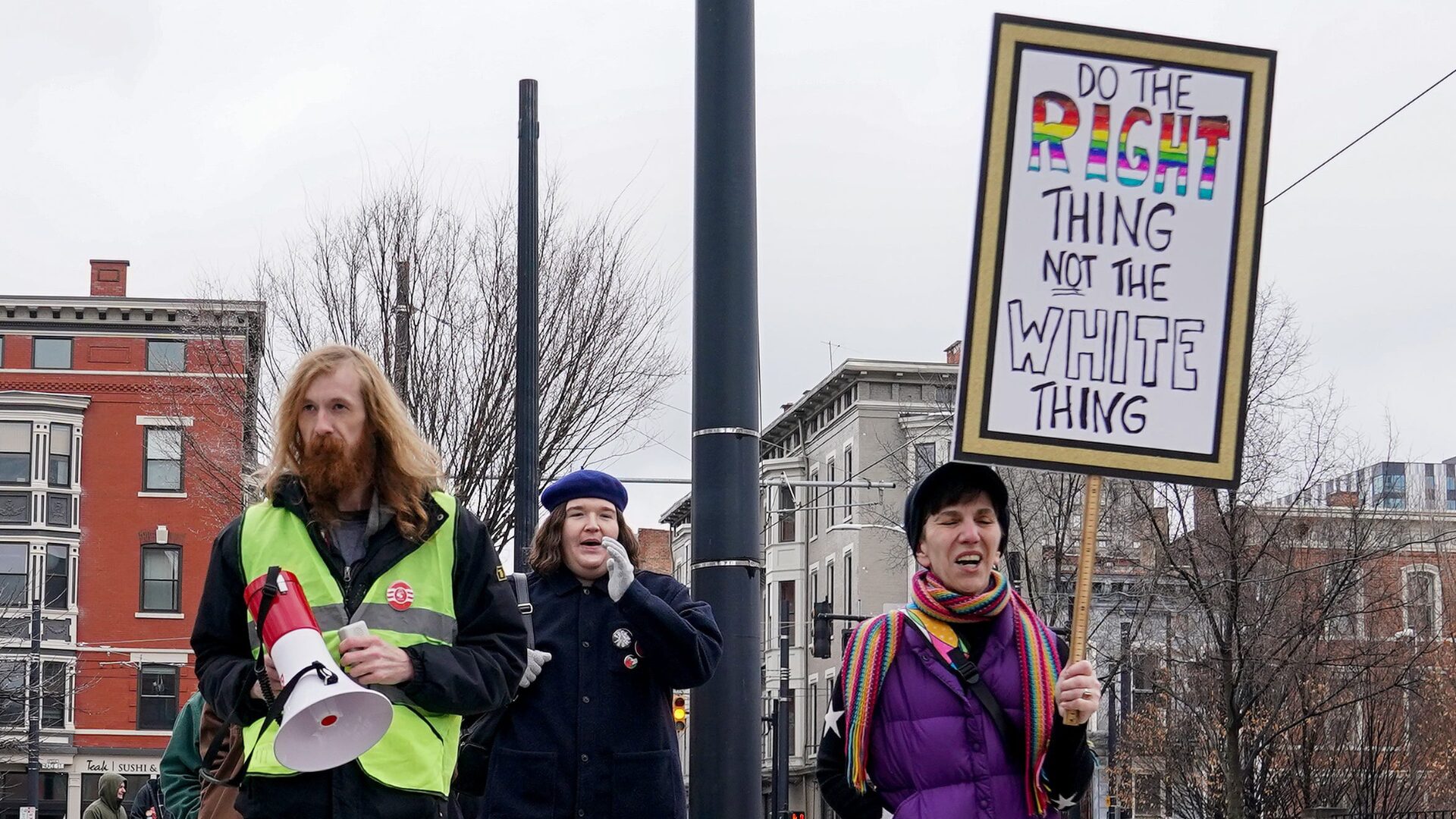 Leftist Protesters Cross New Line with Sickening DC Display [WATCH]