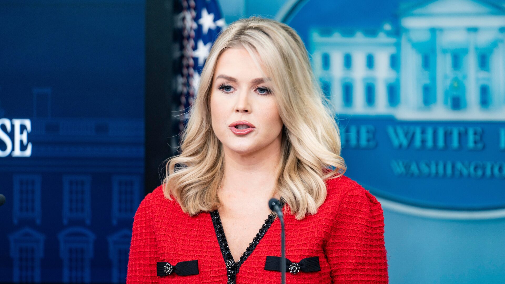 Karoline Leavitt Destroys KJP’s Pathetic Lies About Trump’s Press Room [WATCH]